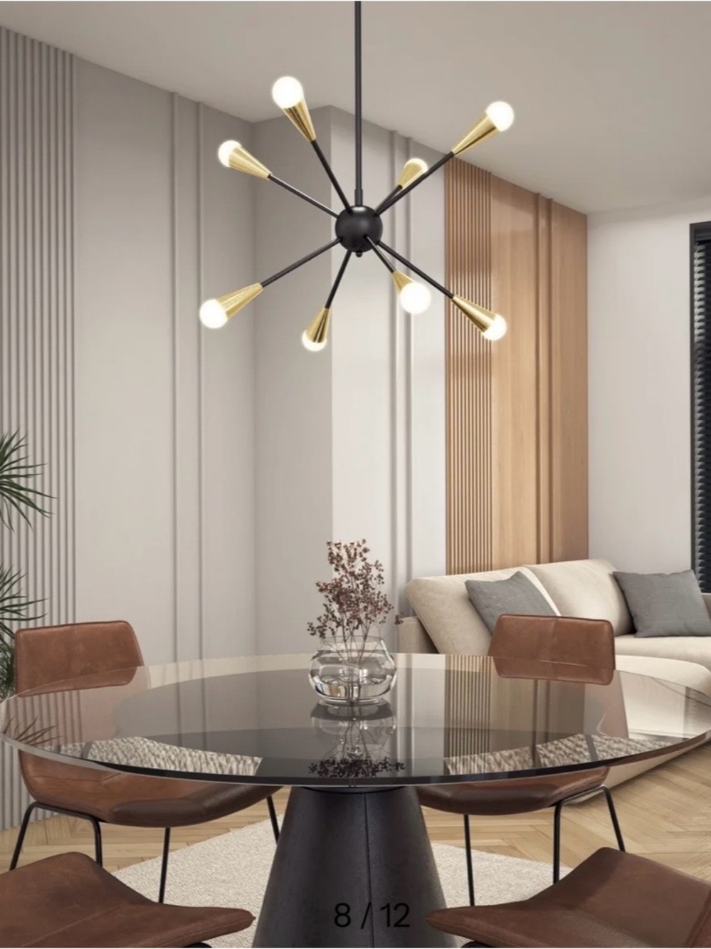 Wayden modern LED pendant light 3 CCT